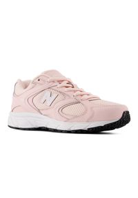 Buty dziecięce New Balance G4086M7 – różowe. Kolor: różowy. Materiał: syntetyk, materiał. Szerokość cholewki: normalna. Sezon: lato. Sport: turystyka piesza #4