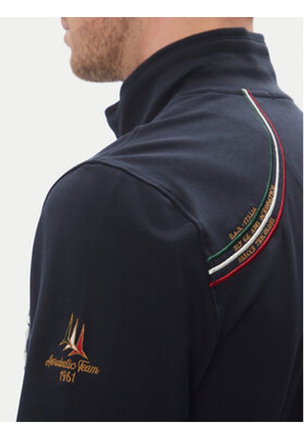 Aeronautica Militare Bluza 251FE1999F459 Granatowy Regular Fit. Kolor: niebieski. Materiał: bawełna