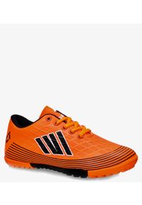 Casu - Pomarańczowe buty sportowe orliki sznurowane casu 21m1/m/8. Kolor: pomarańczowy, czarny, wielokolorowy