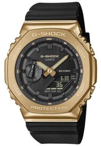 G-Shock - Zegarek Męski G-SHOCK Gold Metal Covered Series CasiOak GM-2100G-1A9ER