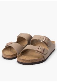 Birkenstock - Klapki męskie BIRKENSTOCK ARIZONA LEOI TABACCO BROWN. Okazja: na co dzień, do pracy, na spacer. Kolor: brązowy. Sport: turystyka piesza #4