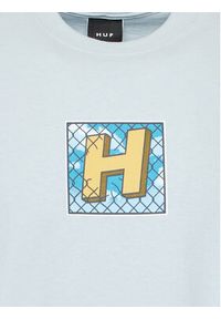 HUF T-Shirt Tresspass TS01940 Błękitny Regular Fit. Kolor: niebieski. Materiał: bawełna