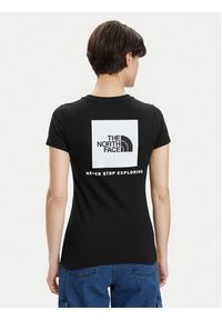 The North Face T-Shirt Redbox NF0A87NM Czarny Regular Fit. Kolor: czarny. Materiał: bawełna #3