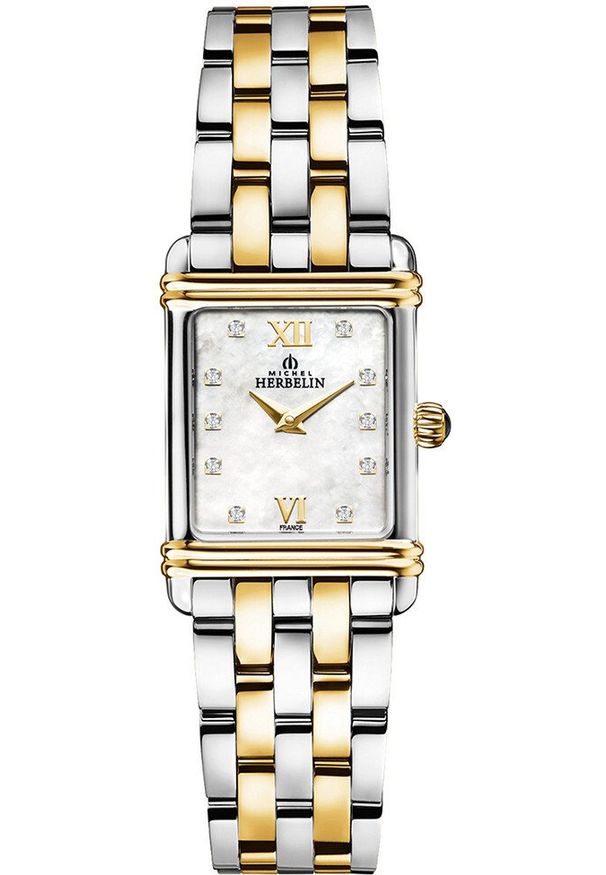 HERBELIN - Zegarek damski Herbelin 17478BT59 CYRKONIE srebrny. Kolor: srebrny