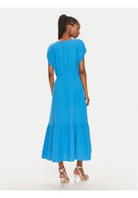 only - ONLY Sukienka letnia Thyra 15317787 Niebieski Regular Fit. Kolor: niebieski. Materiał: bawełna. Sezon: lato #5