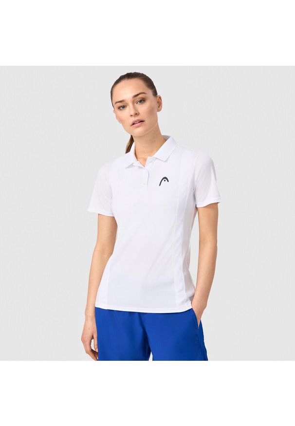 Head - CLUB 25 TECH Polo Shirt Women. Typ kołnierza: polo. Kolor: biały