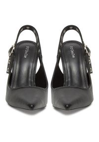 DeeZee Szpilki AL96229-1 Czarny. Kolor: czarny. Materiał: skóra. Obcas: na szpilce #6