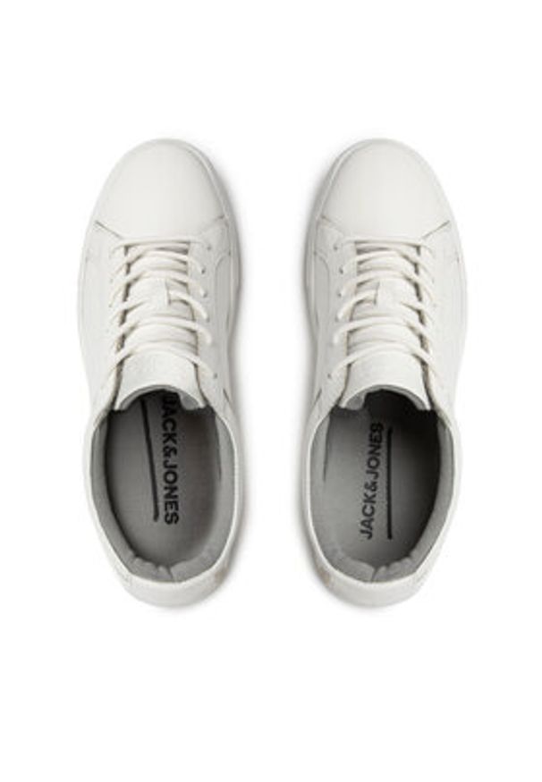 Jack & Jones - Jack&Jones Sneakersy Jfwgalaxy Leather 12202588 Biały. Kolor: biały. Materiał: skóra