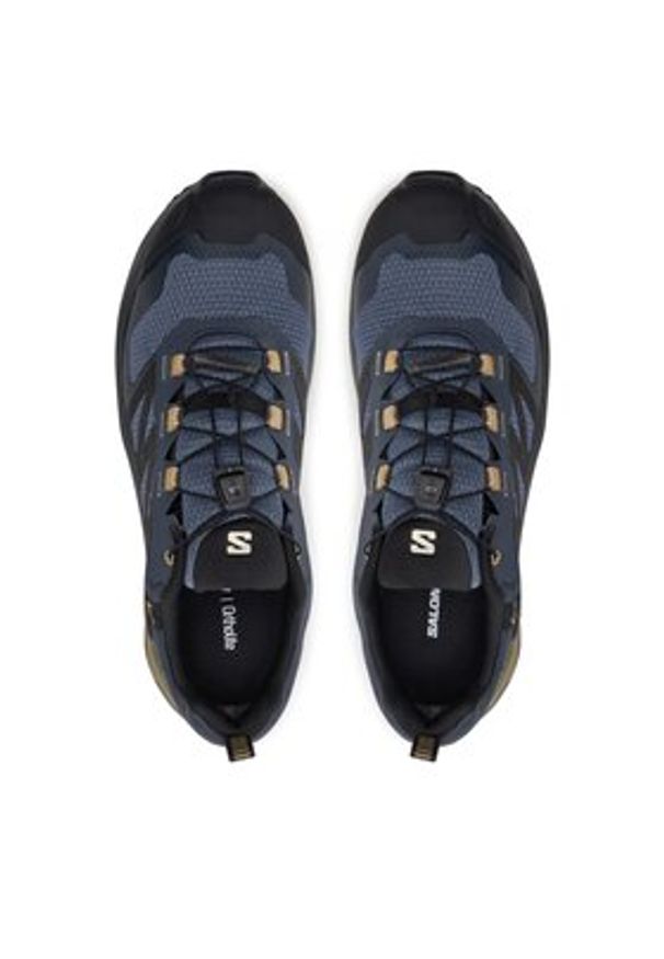 salomon - Salomon Buty do biegania X-Adventure Gore-Tex L47526000 Granatowy. Kolor: niebieski. Materiał: materiał. Technologia: Gore-Tex