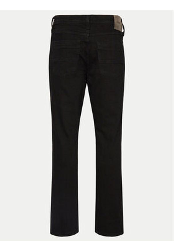 Mustang Jeansy Washington 1014876 Czarny Straight Fit. Kolor: czarny