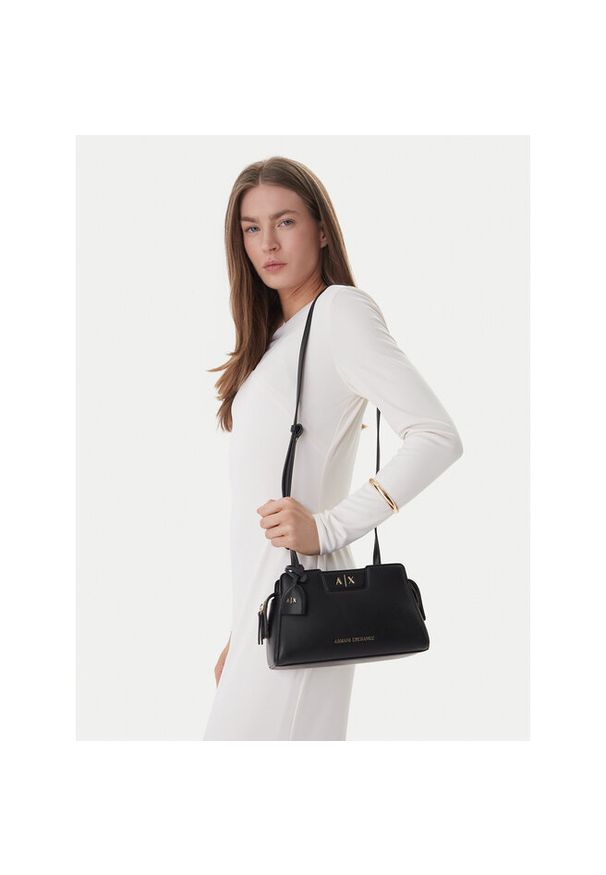 Torebka Armani Exchange. Kolor: czarny