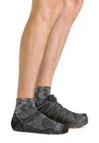DARN TOUGH - Męskie skarpety Light Hiker Lightweight Cushion 1/4. Kolor: szary. Materiał: wełna. Sport: outdoor