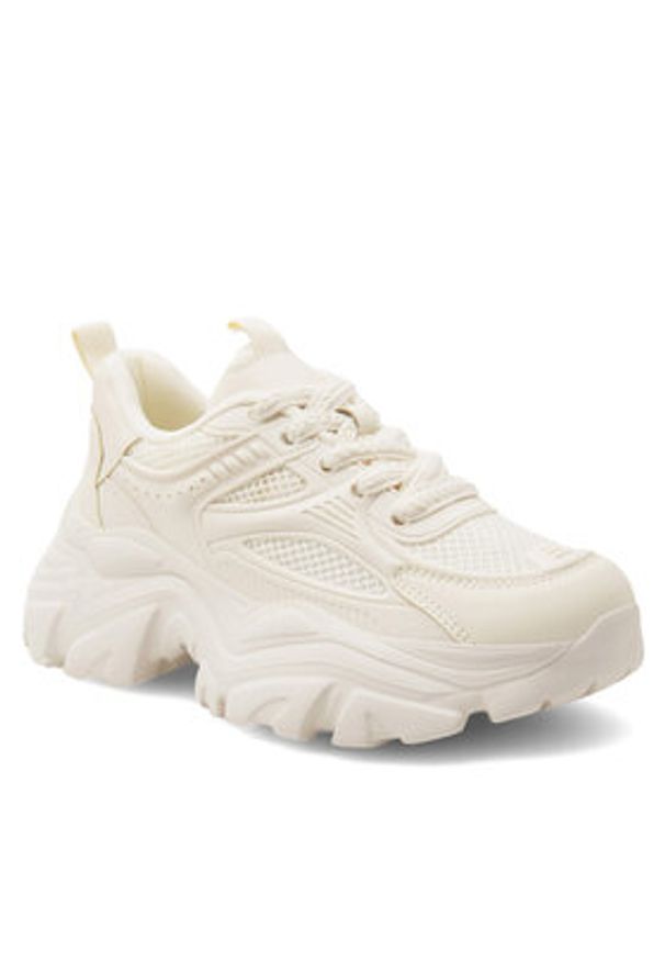 Jenny - JENNY Sneakersy Elyna WSMS001-02 Beżowy. Kolor: beżowy. Materiał: mesh, materiał