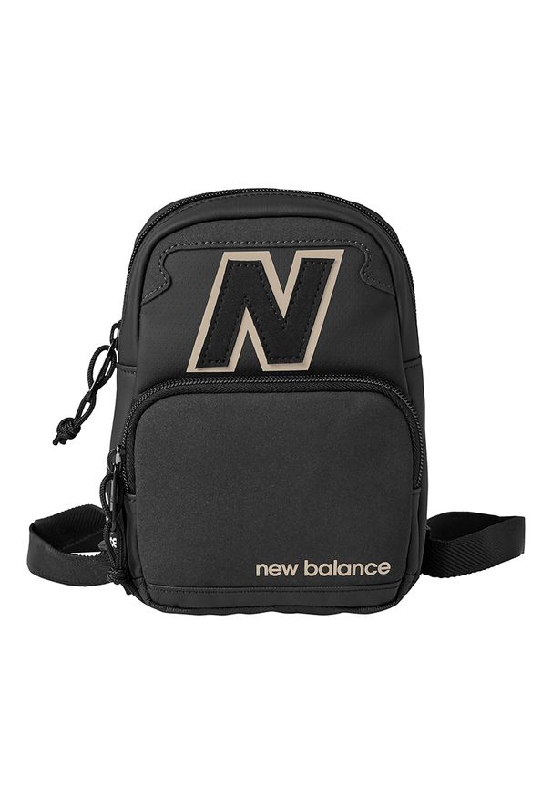 Plecak New Balance LAB23029BKK – czarny. Kolor: czarny. Materiał: poliester. Styl: casual, elegancki, sportowy