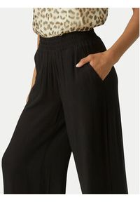 Vero Moda Spodnie palazzo Menny 10282478 Czarny Wide Leg. Kolor: czarny. Materiał: wiskoza #5
