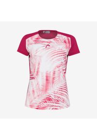 Head - T-shirt damski TIE-BREAK. Kolor: czerwony, wielokolorowy, różowy, fioletowy