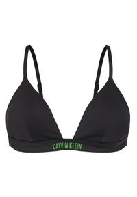 Calvin Klein Swimwear Góra od bikini KW0KW02785 Czarny. Kolor: czarny. Materiał: syntetyk