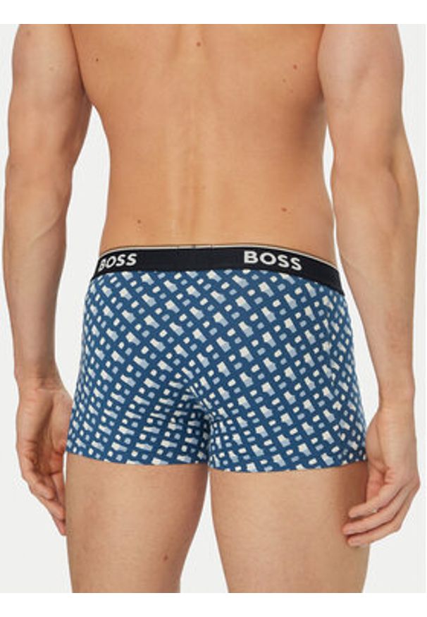 BOSS Komplet bokserek 50554443 Niebieski. Kolor: niebieski. Materiał: bawełna