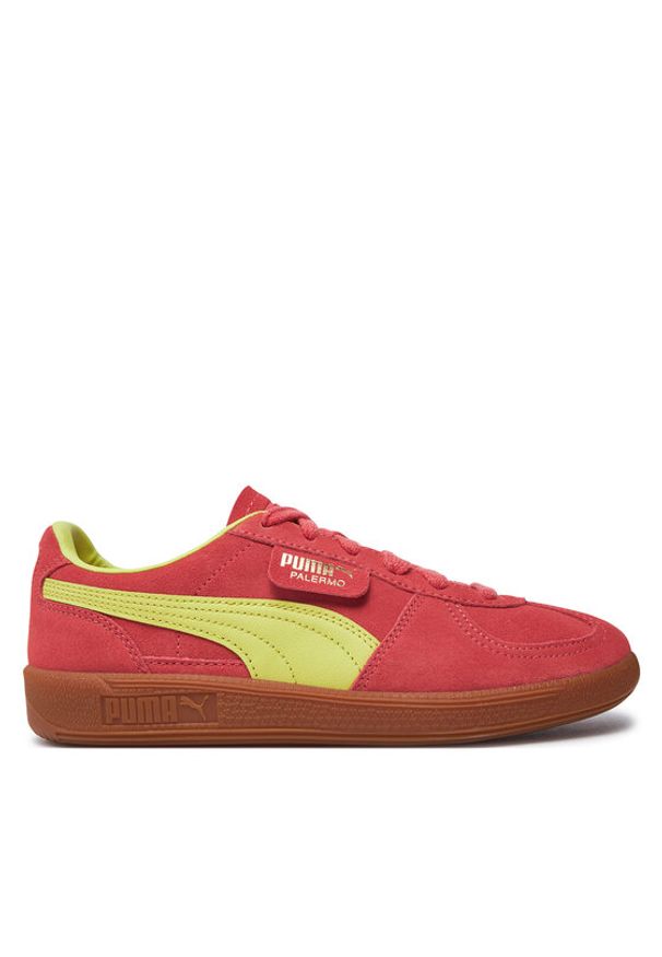 Puma Sneakersy Palermo Wns 397643 22 Różowy. Kolor: różowy. Materiał: skóra, zamsz