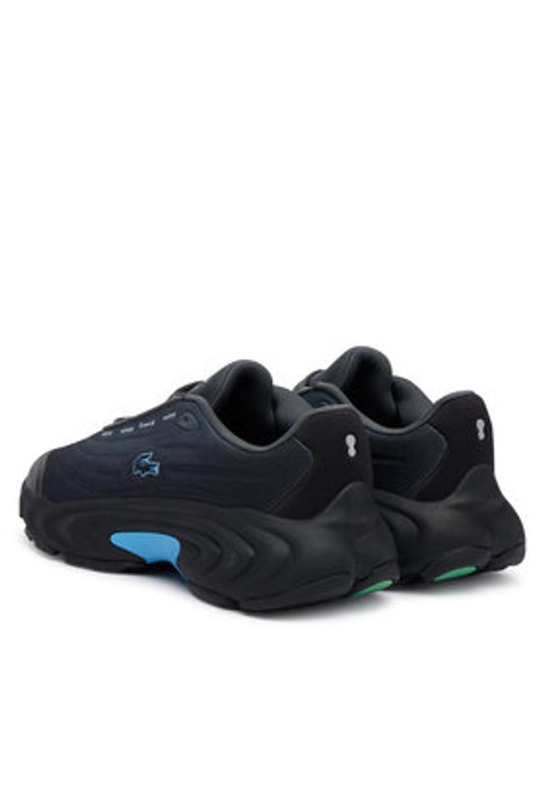 Lacoste Sneakersy Spinor 7-50SMA0167 Czarny. Kolor: czarny. Materiał: materiał