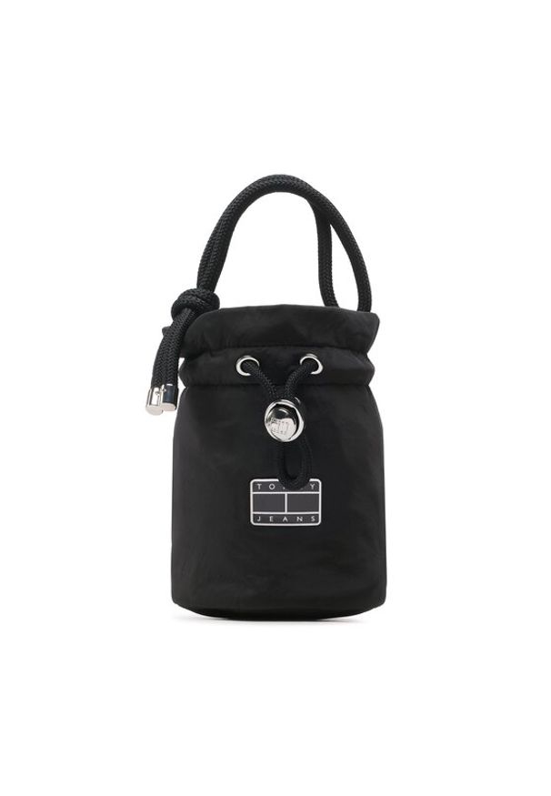 Tommy Jeans Torebka Tjw Beach Summer Bucket Bag AW0AW14582 Czarny. Kolor: czarny