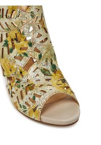 Laura Vita Sandały Albane 048 Żółty. Kolor: żółty. Materiał: skóra #6