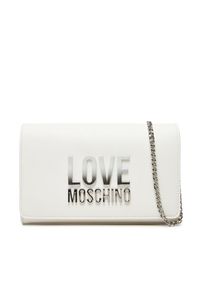 Love Moschino - Torebka LOVE MOSCHINO. Kolor: biały