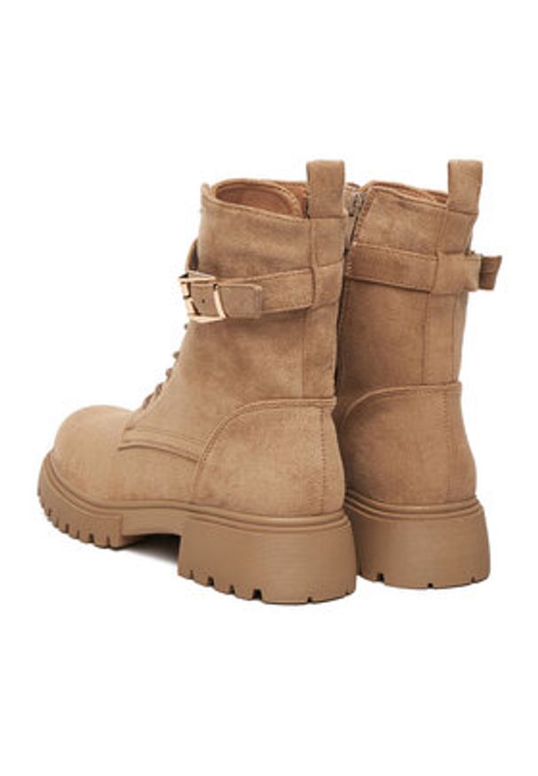 DeeZee Trzewiki 5699 Beżowy. Kolor: beżowy. Materiał: materiał