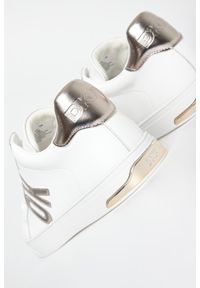 Sneakersy damskie skórzane DKNY. Materiał: skóra #4