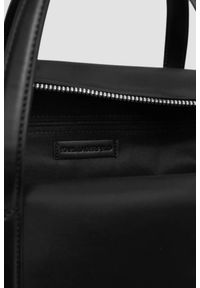Karl Lagerfeld - KARL LAGERFELD Damska torba sportowa Ikon Nylon. Kolor: czarny. Materiał: nylon. Sport: fitness #7
