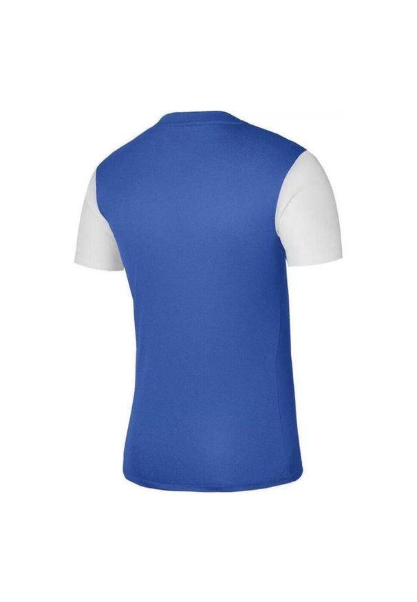 Nike - Koszulka Dziecięca Tiempo Premier II DriFIT. Kolor: niebieski, wielokolorowy, biały. Sport: turystyka piesza
