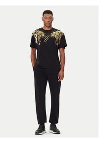 Plein Sport T-Shirt FAEC MTK8360 STE001N Czarny Loose Fit. Kolor: czarny. Materiał: bawełna. Styl: sportowy #3