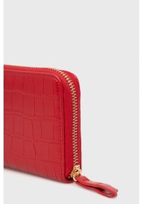 Nobo portfel damski kolor czerwony. Kolor: czerwony. Materiał: materiał. Wzór: gładki #2