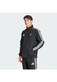 Adidas - Bluza Dresowa Host. Kolor: czarny. Materiał: dresówka. Sport: piłka nożna #1