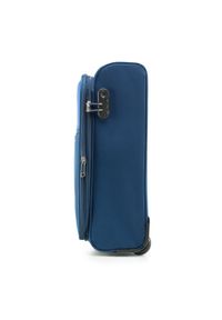Wittchen - Kabinowa miękka walizka basic. Kolor: niebieski. Materiał: poliester. Styl: klasyczny #6
