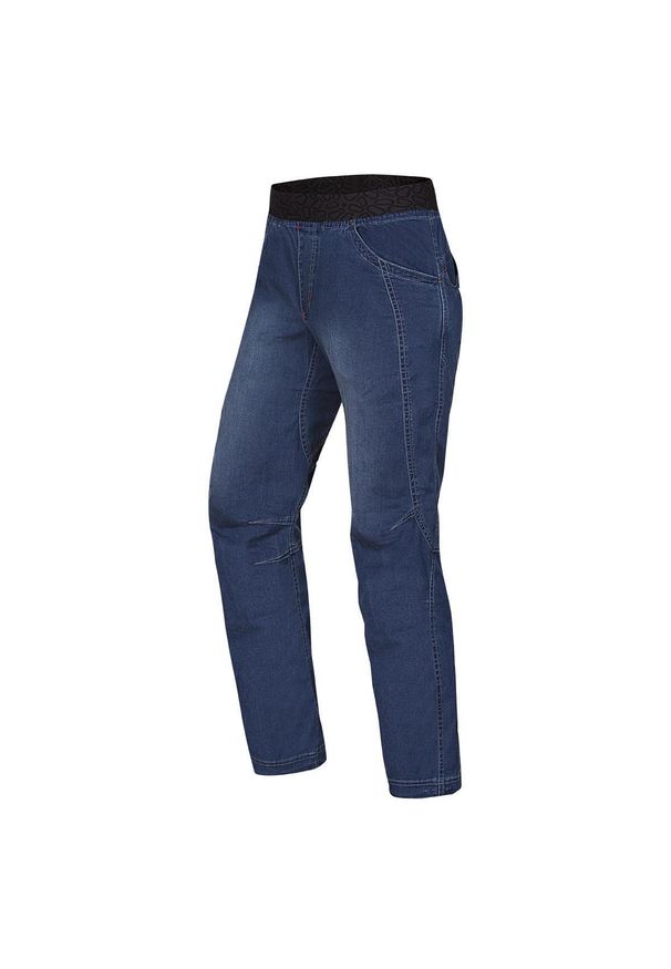 OCUN - Spodnie jeans Ocun Mánia. Kolor: niebieski. Materiał: jeans. Sport: wspinaczka
