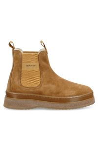 GANT - Gant Sztyblety 31553102 Brązowy. Kolor: brązowy. Materiał: zamsz, skóra