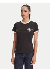 Guess T-Shirt V5YI01 J1314 Czarny Regular Fit. Kolor: czarny. Materiał: bawełna #1