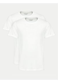 Henderson Komplet 2 t-shirtów Assign 41636 Biały Regular Fit. Kolor: biały. Materiał: bawełna