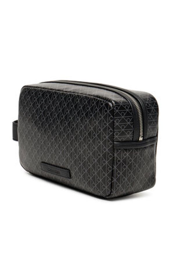 Calvin Klein Kosmetyczka Coated Dopp Kit LV04D1082G Czarny. Kolor: czarny. Materiał: skóra