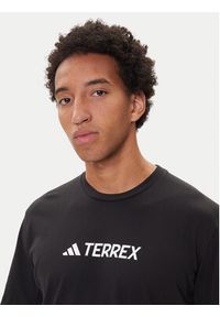 Adidas - adidas T-Shirt Terrex Classic Logo JF9143 Czarny Regular Fit. Kolor: czarny. Materiał: bawełna #5