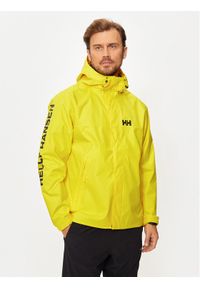 Helly Hansen Kurtka przeciwdeszczowa Ervik 64032 Żółty Regular Fit. Kolor: żółty. Materiał: syntetyk