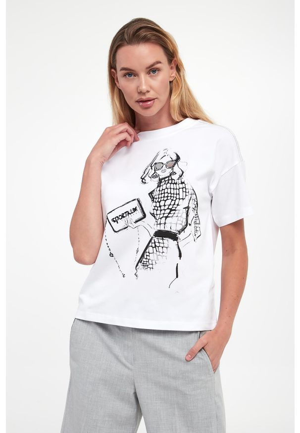 Sportalm - T-shirt damski SPORTALM