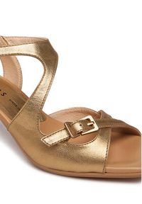 Hispanitas Sandały HV264814 C003 Złoty. Kolor: złoty. Materiał: skóra #3