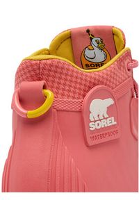 sorel - Sorel Sneakersy OUT N ABOUT™ IV Splashy Women's Waterproof Boot 2113211 Czerwony. Kolor: czerwony. Materiał: skóra #5