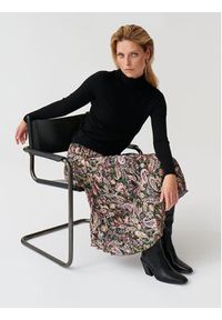 Tatuum Golf Nekoki T2318.090 Czarny Slim Fit. Typ kołnierza: golf. Kolor: czarny. Materiał: wiskoza #3