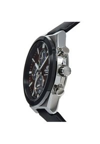 Casio Zegarek Edifice Solar Powered Chronograph EFS-S630BL-5AVUEF Czarny. Kolor: czarny. Materiał: skóra #4