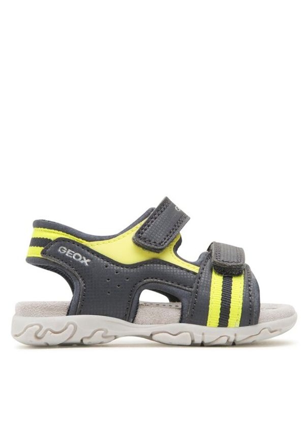 Geox Sandały B Sandal Flaffee Boy B3559C000CEC4502 M Granatowy. Kolor: niebieski