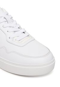 TOMMY HILFIGER - Tommy Hilfiger Sneakersy Casual Cupsole Sneaker FW0FW09022 Biały. Okazja: na co dzień. Kolor: biały. Materiał: skóra #6