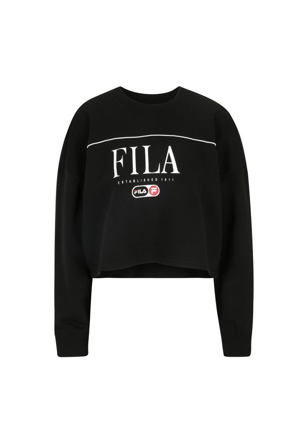 Fila - Bluza damska FILA Lewistown Crew Sweat. Kolor: czarny